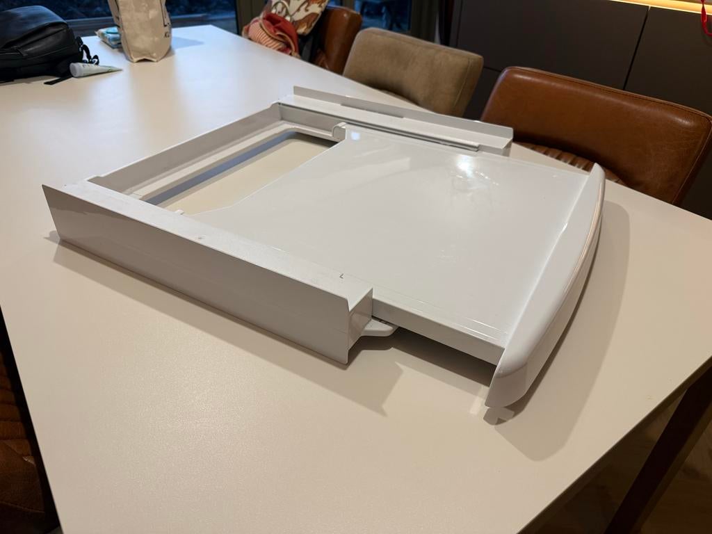 Tussenstuk wasmachine droger met uitschuifbare lade, Witgoed en Apparatuur, Ophalen, Gebruikt