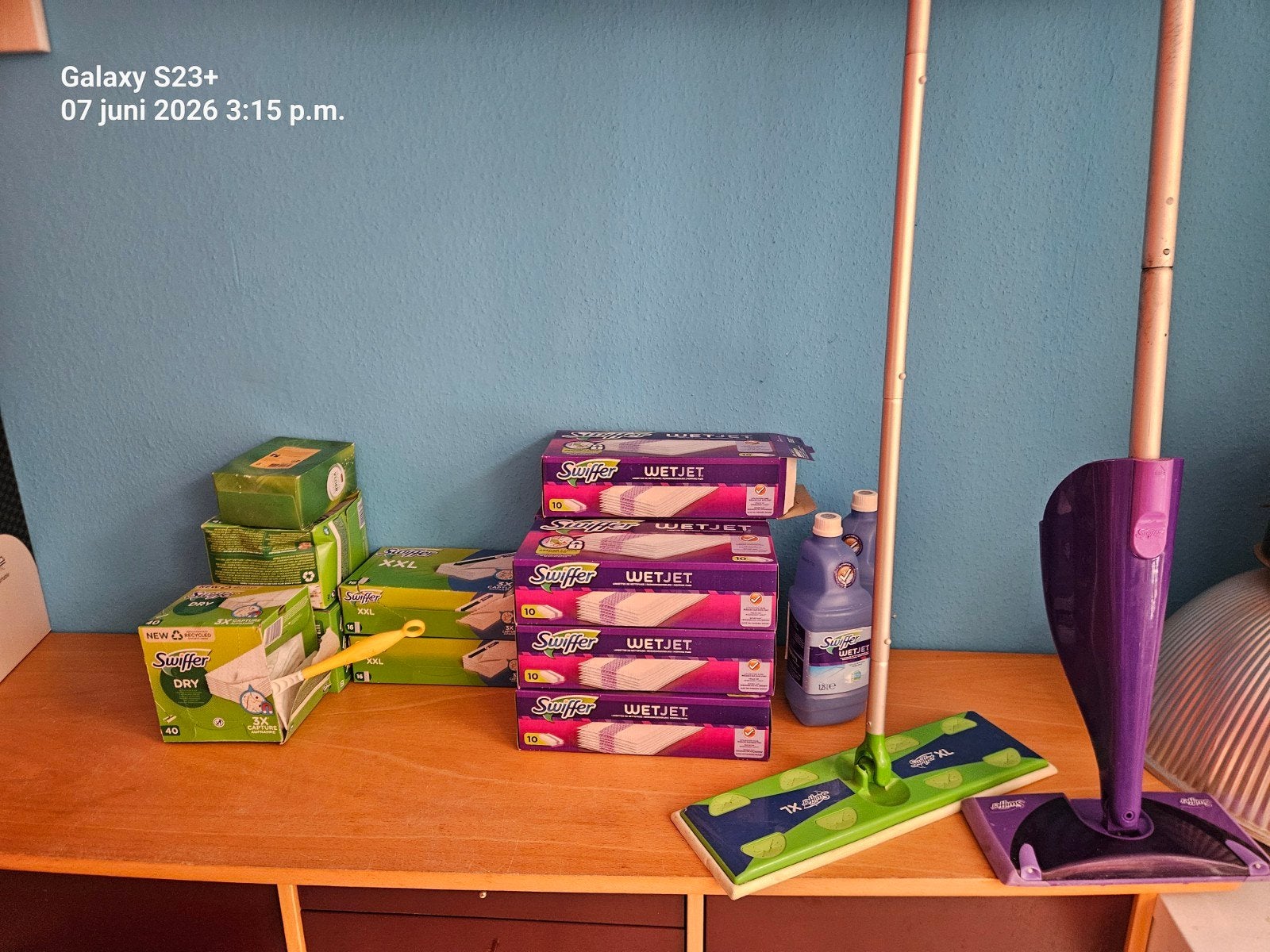Diverse swiffer spullen, overbodig, Ophalen