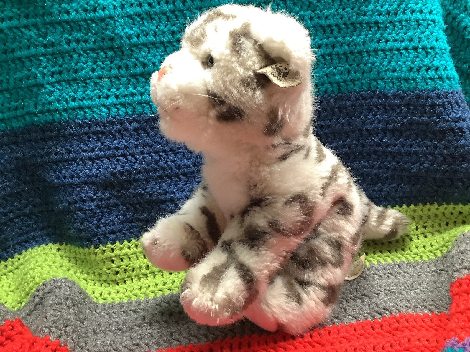 WWF sneeuw luipaard knuffel steun KIKA, Ophalen of Verzenden, Zo goed als nieuw, Overige typen