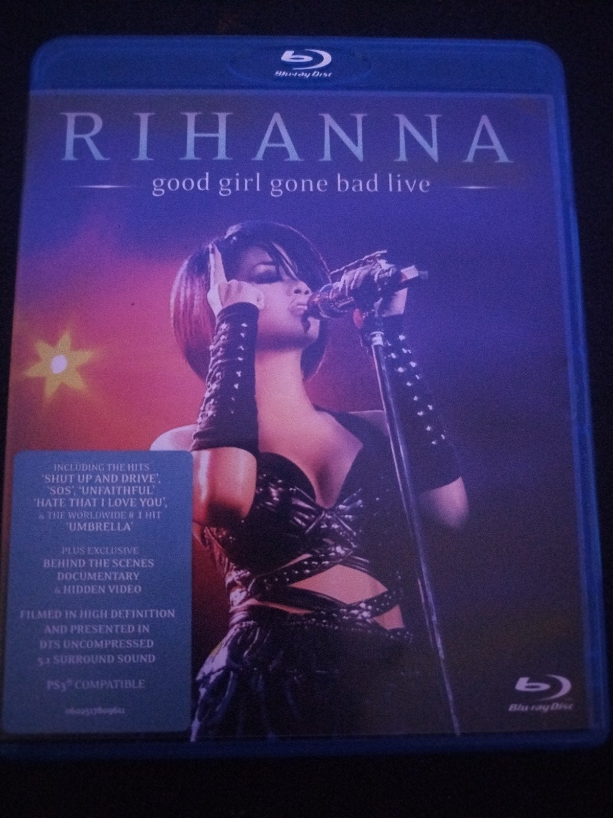 RIHANNA GOOD GIRL GONE BAD LIVE BLU RAY, Muziek en Concerten, Engels, Alle leeftijden, Ophalen of Verzenden