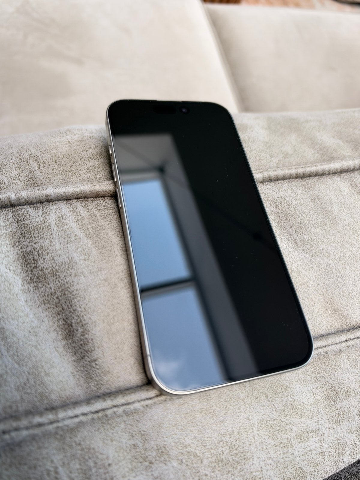 Iphone 15 pro 256 en geen krasjes