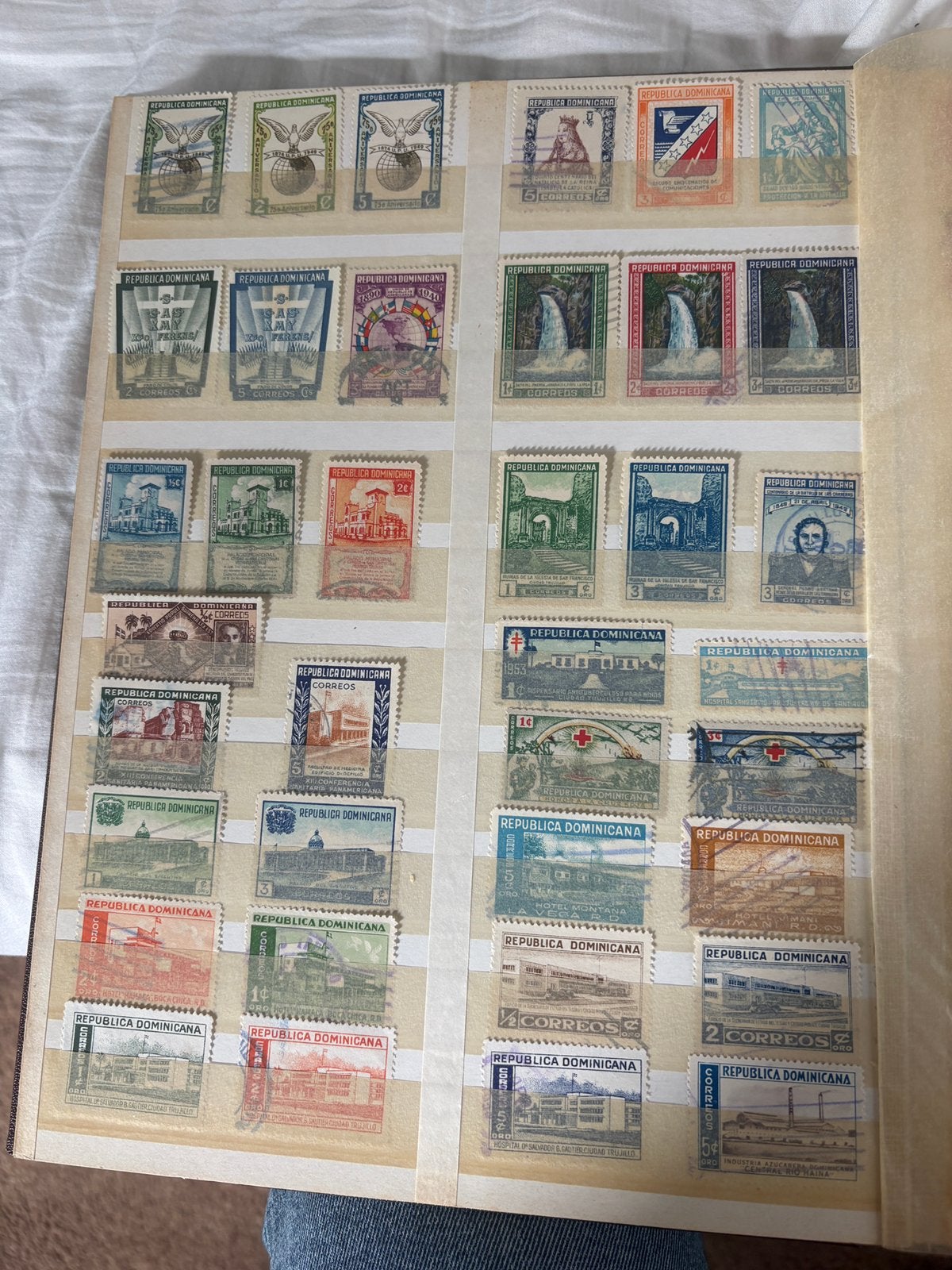 398. Kavel postzegels Dominicaanse Republiek, Ophalen of Verzenden, Midden-Amerika