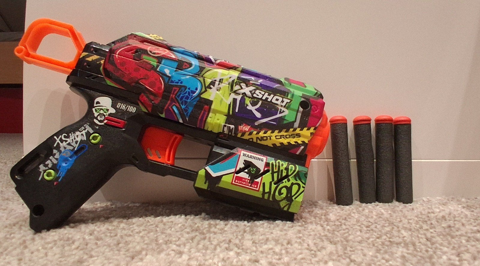 X-Shot Graffiti Nerf Blaster, Ophalen of Verzenden