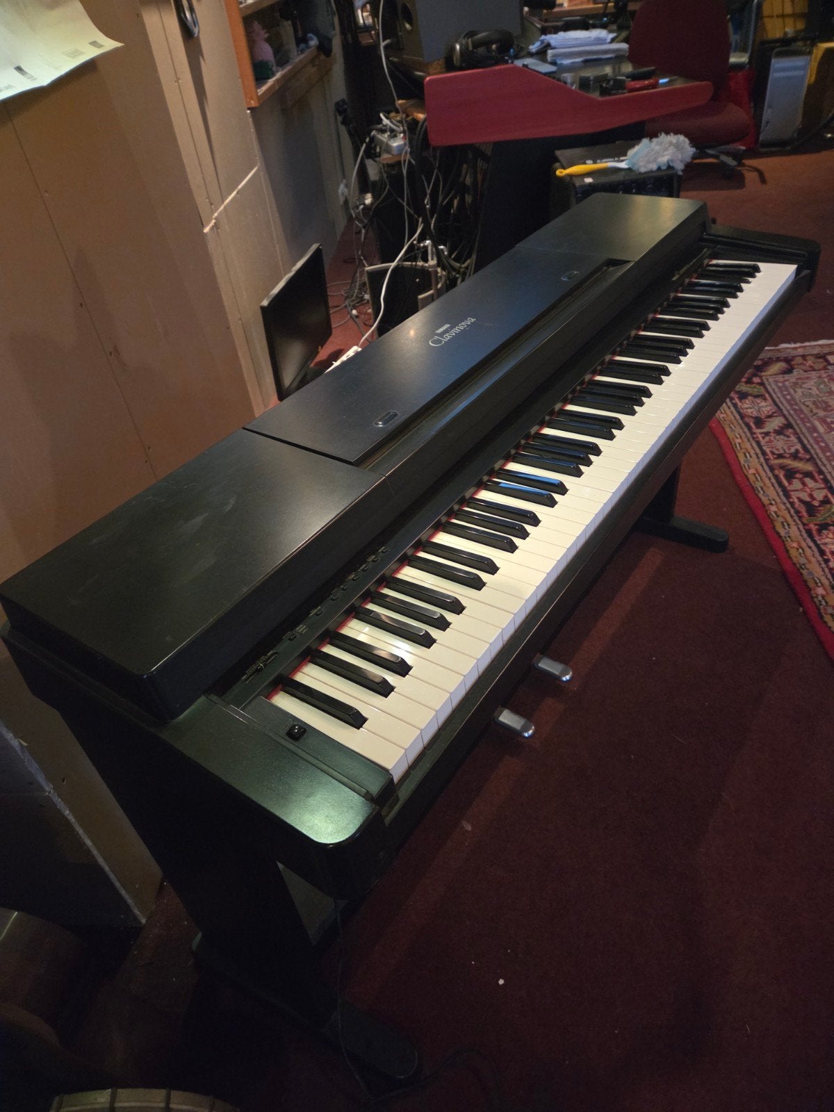 Yamaha Clavinova cpl-360, Ophalen, Gebruikt, Zwart, Digitaal