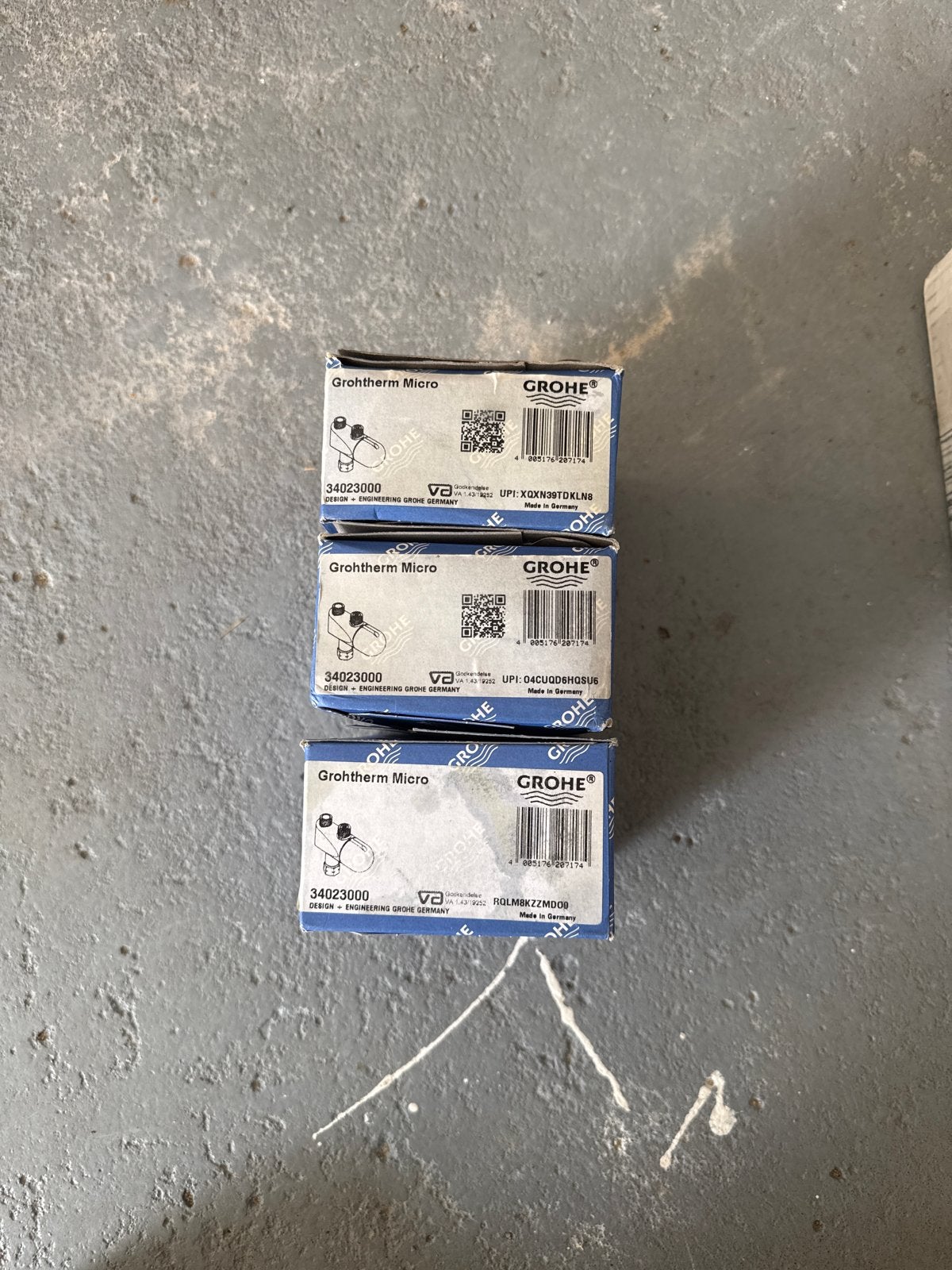 Grohe Grohtherm Micro 34023000 Thermostatkraan (3x), Ophalen of Verzenden, Nieuw, Kraan