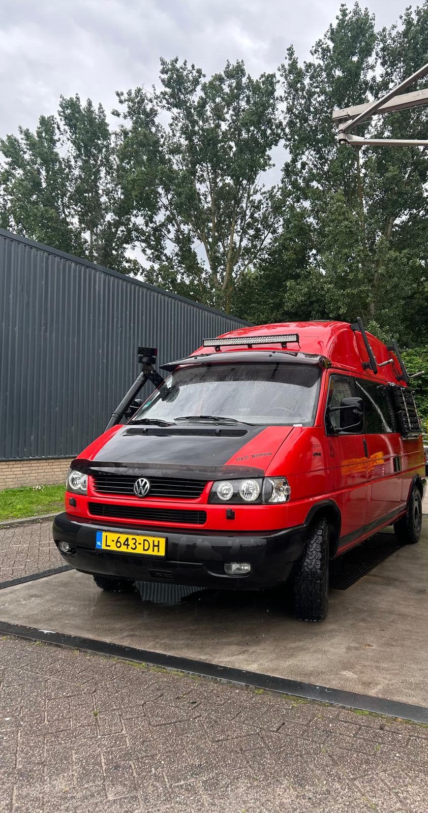 Volkswagen 1997 Rood, Auto's, Volkswagen, Particulier, Transporter, 4x4, Benzine, Handgeschakeld, Geïmporteerd, Rood, Ophalen