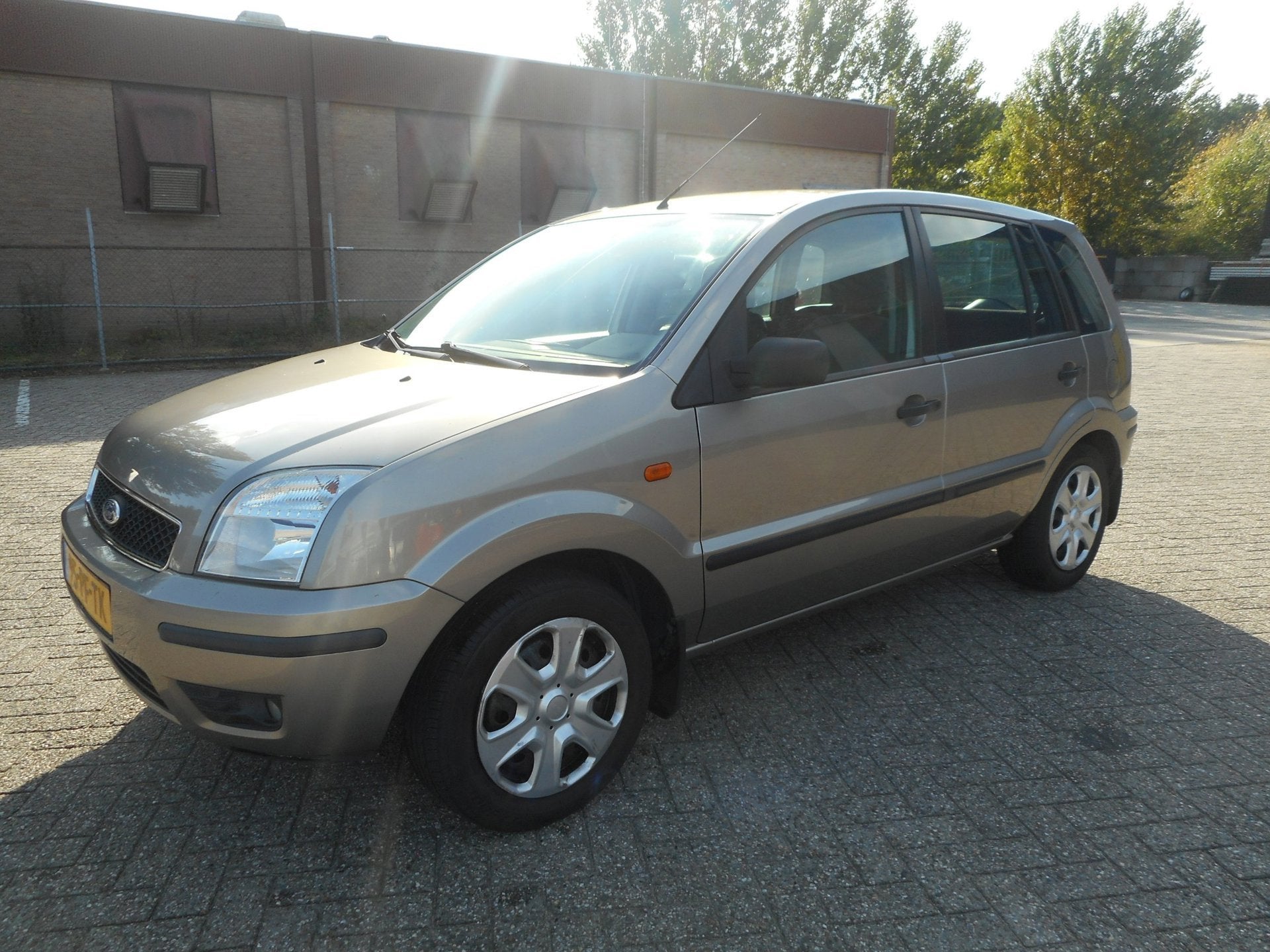Ford Fusion 1.6-16V Ghia, Auto's, Voorwielaandrijving, 1596 cc, Origineel Nederlands, Bedrijf