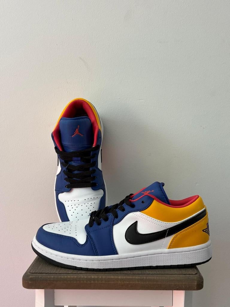 Air Jordan 1 Low, Blauw, Ophalen of Verzenden, Nike Air Jordan, Sneakers of Gympen
