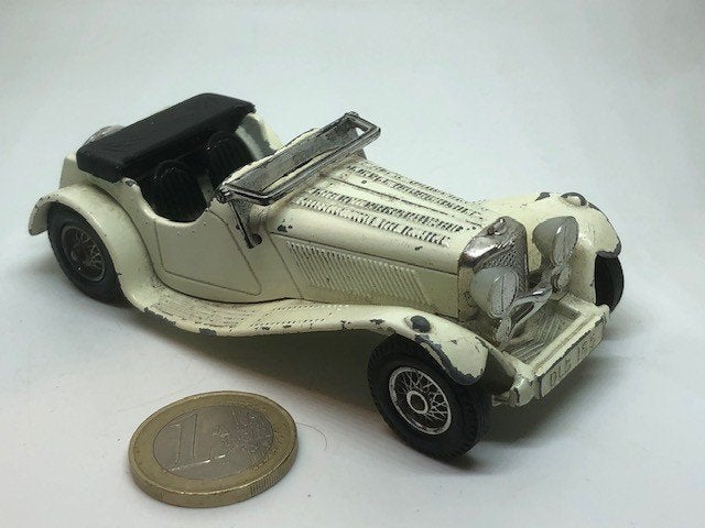 1936 SS 100 Jaguar, Matchbox Models of Yesteryear, Ophalen of Verzenden, Gebruikt, Auto, Matchbox