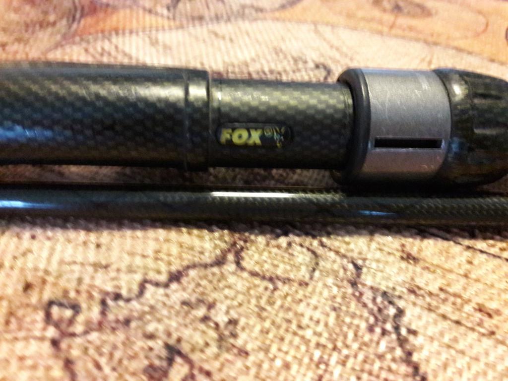 Solide Fox roofvis hengel, Watersport en Boten, Hengelsport | Roofvissen, Ophalen, Zo goed als nieuw, Werphengel