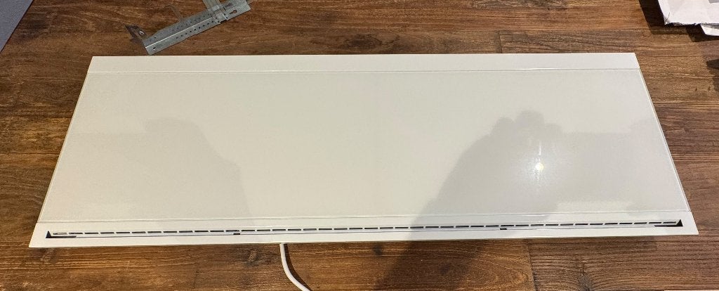 Adax Iver Wifi 1200 watt, 33 cm, wit, Ophalen, 30 tot 80 cm, Radiator, Zo goed als nieuw