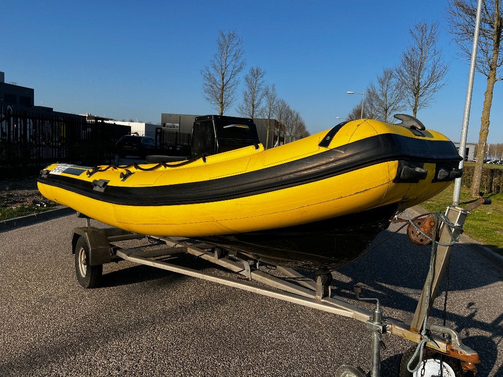 Joker 440 Rib Hypalon 2005 GEEN Motor geen Trailer, Watersport en Boten, Ophalen, Polyester/glasvezel, Jokerboat