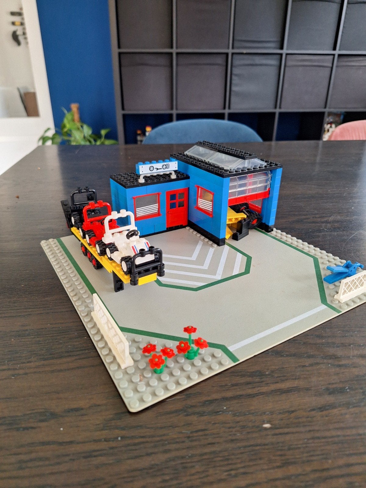 Lego Legoland 1966 Garage met auto's (niet compleet), Ophalen, Gebruikt, Lego, LEGOLAND