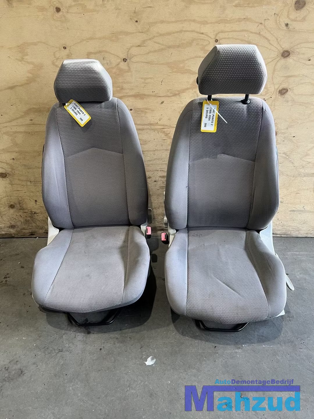 FIAT PUNTO 2 188 Grijs interieur stoel bank 2002-2005, Auto-onderdelen, Interieur en Bekleding, Gebruikt, Stellantis Europe S.p.A.