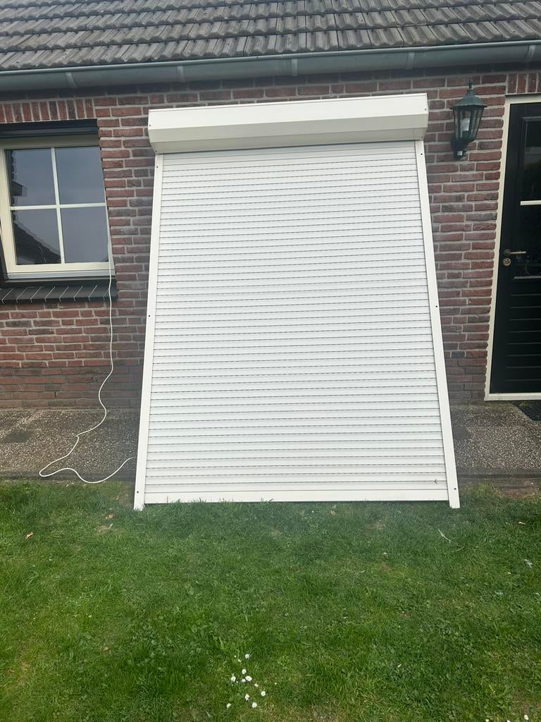 Rolluik elektrisch afmeting 1762mm x 2290mm 9001, Ophalen, 200 cm of meer, Zo goed als nieuw, Elektrische bediening