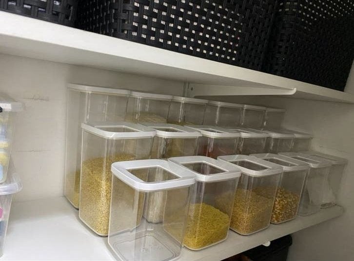 Bakjes wit, Ophalen, Zo goed als nieuw