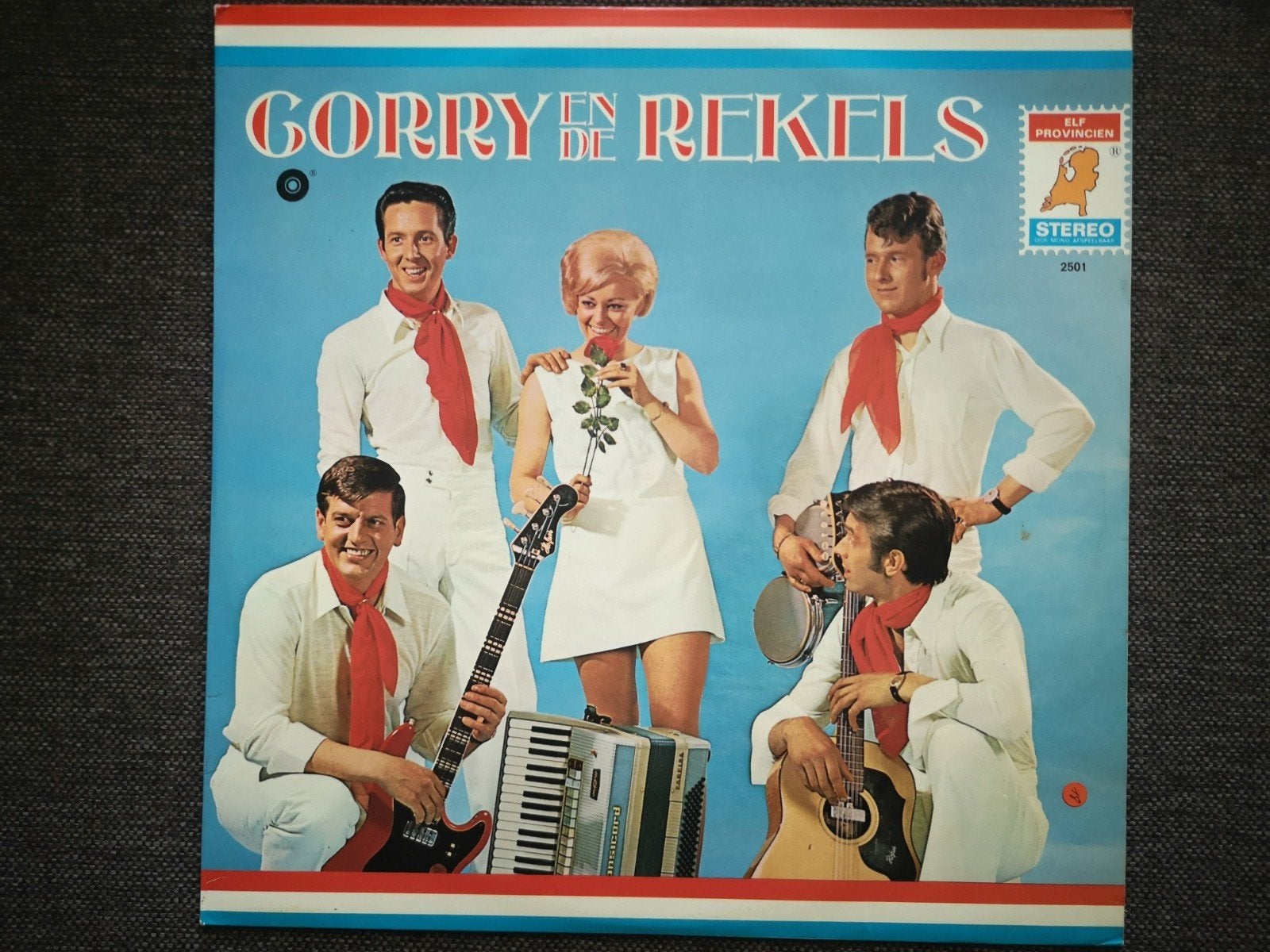 Corry en de Rekels   Vinyl lp met poster, LP, Gebruikt, Pop, Ophalen of Verzenden