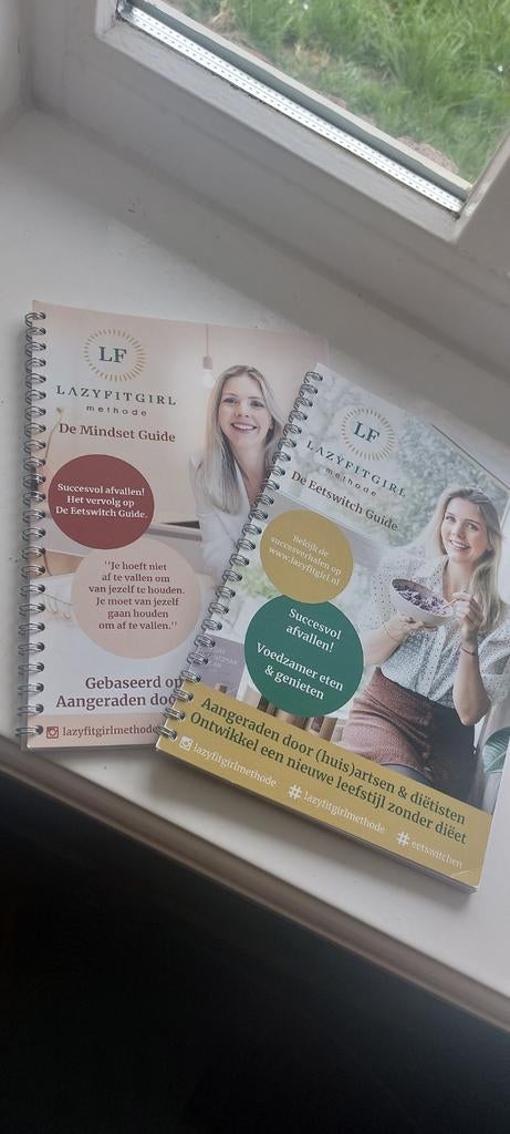Lazyfitgirl Methode: De Mindset Guide & De Eetswitch Guide, Ophalen of Verzenden, Zo goed als nieuw, Dieet en Voeding, Lazyfitgirl Methode