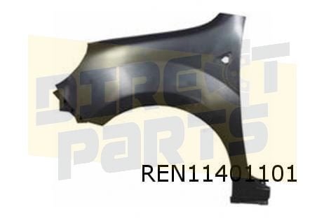 Renault Kangoo (2/08-6/13) voorscherm Links Origineel! 63101, -, -, Nieuw, Spatbord