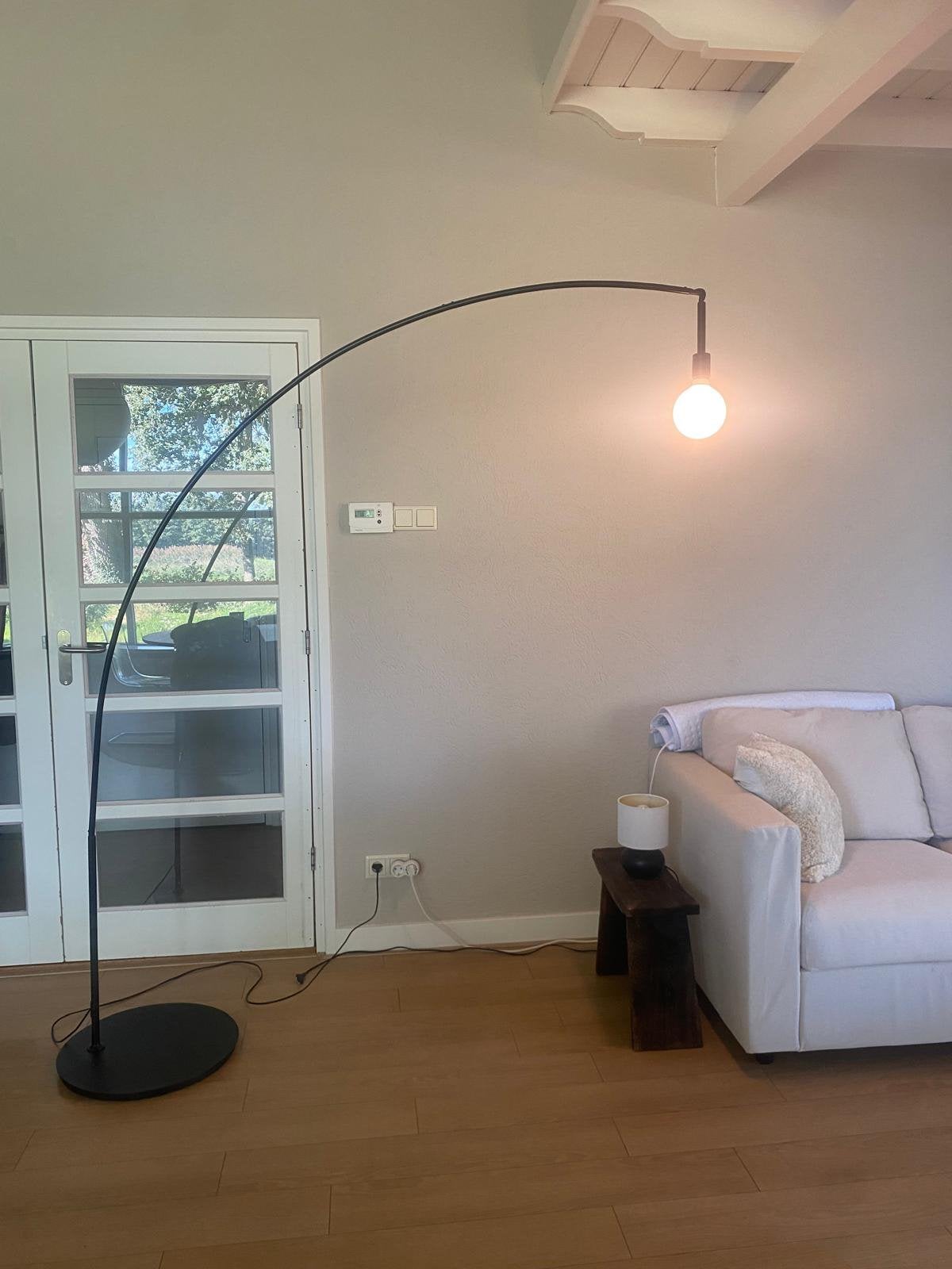 SKAFTET staande vloer lamp IKEA incl. lichtbron, Ophalen, Zo goed als nieuw, 200 cm of meer