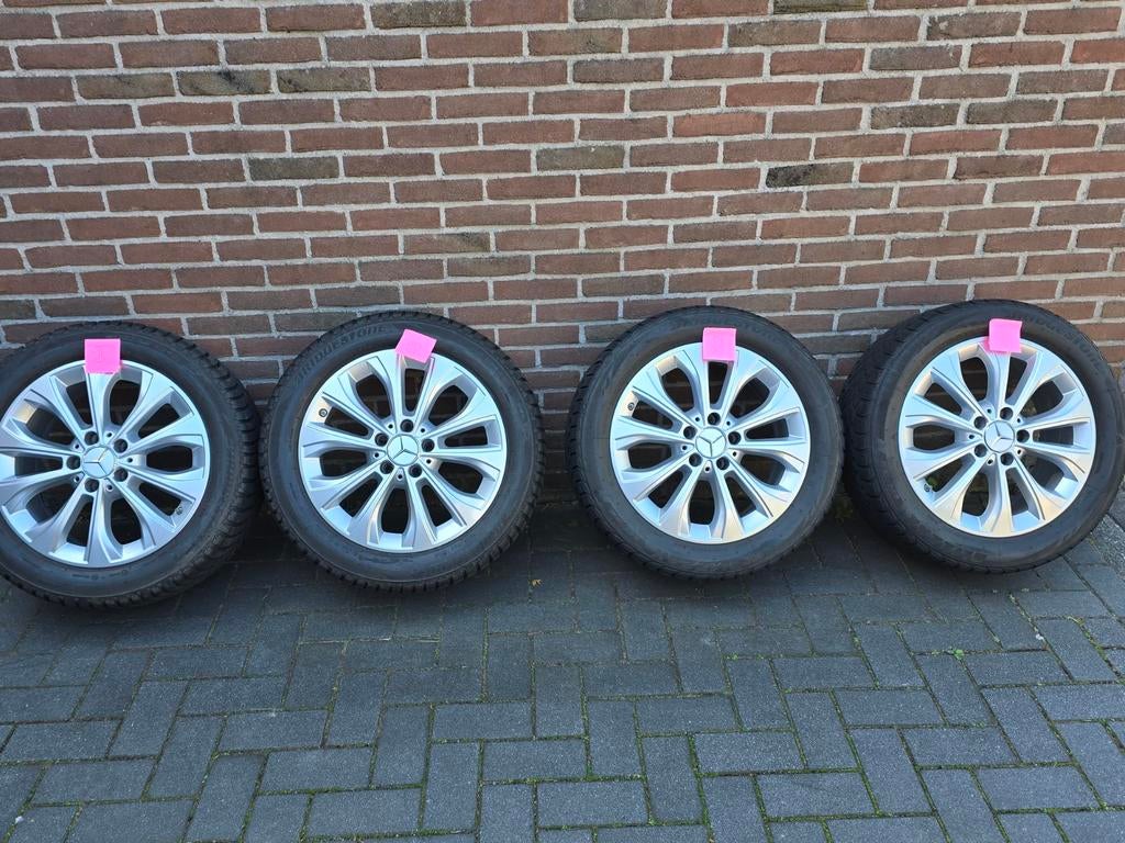Velgen Mercedes C180  W205, Auto-onderdelen, Banden en Velgen, Ophalen, Velg(en), 17 inch, Winterbanden