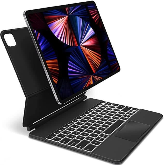 Bluetooth Keyboard Case, iPad Pro 13, Zwart, Computers en Software, Apple iPads, Nieuw, Apple iPad Pro, 13 inch of meer, Zwart