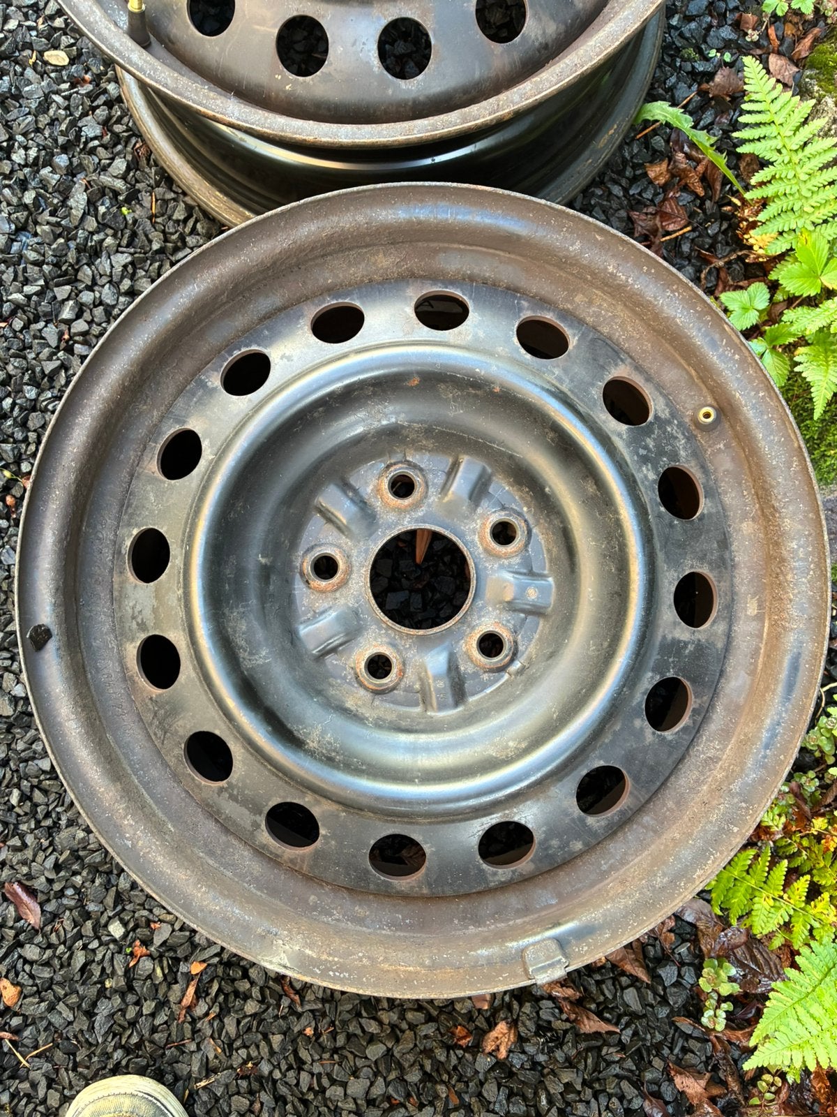 4 stalen velgen Toyota Auris, Ophalen, Gebruikt, Velg(en), 16 inch