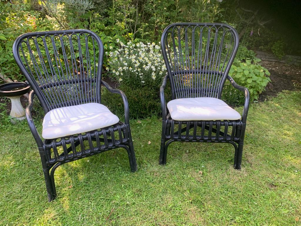 relax stoel, Huis en Inrichting, Stoelen, Ophalen, Gebruikt, Twee, Zwart