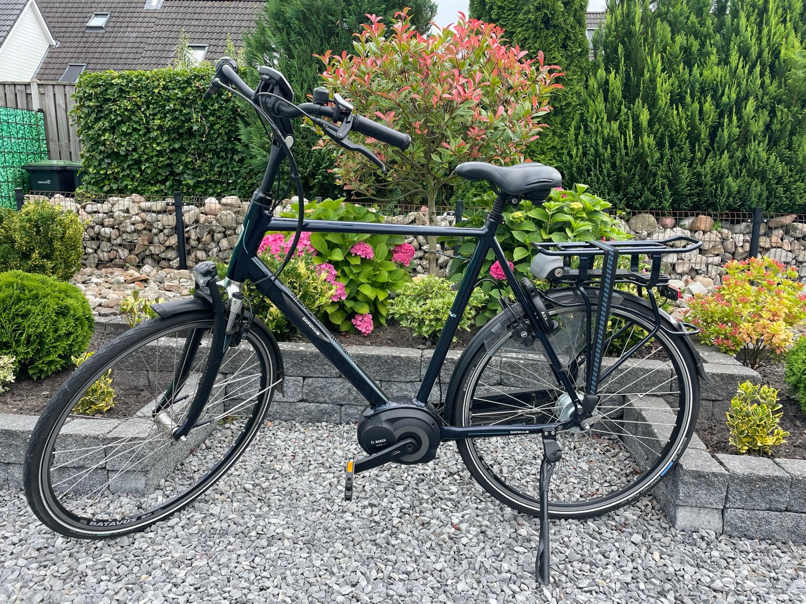Batavus Wayz E-Go Act 65 cm donkerblauw e-bike, Ophalen, Batavus, Zo goed als nieuw, 59 cm of meer