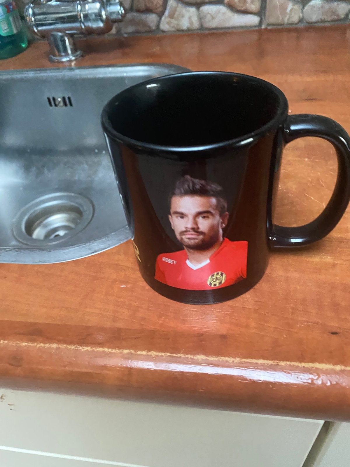 Mok benjamin van leer roda jc, Ophalen of Verzenden, Zo goed als nieuw