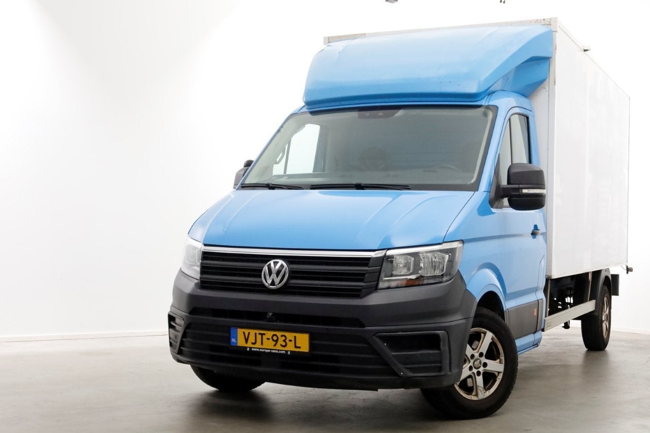 Volkswagen Crafter 35 2.0 TDI E6 Bakwagen met achterdeuren 2, Auto's, Voorwielaandrijving, Dealer onderhouden, Gebruikt, 4 cilinders
