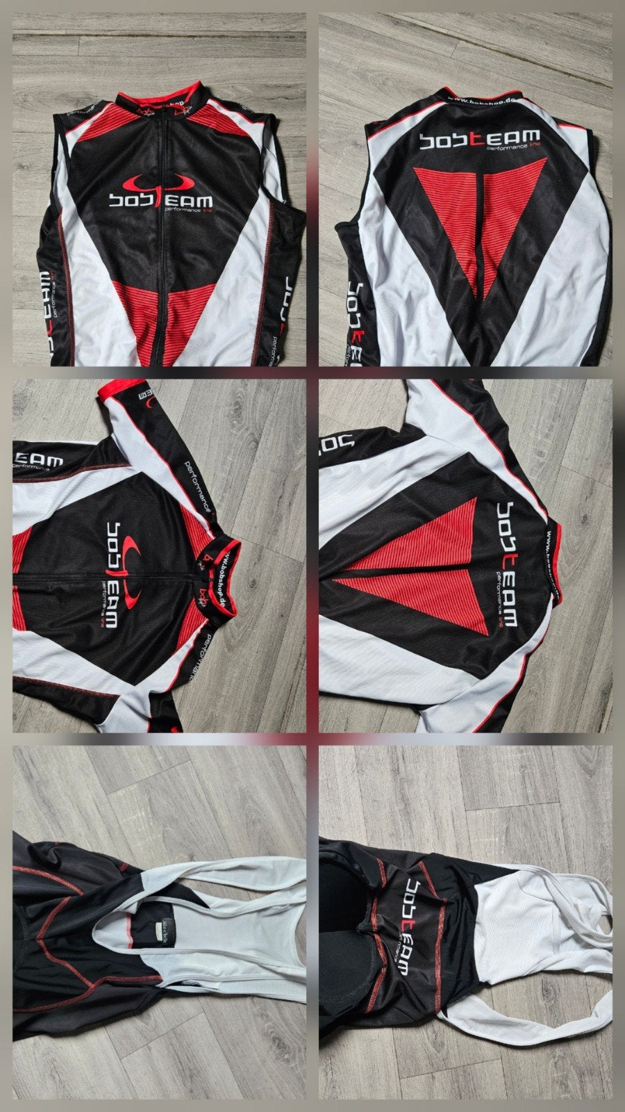 Bobteam Fietskleding Set -  2 Shirts en Broek, Bobs Team, Heren, Ophalen of Verzenden, Zo goed als nieuw