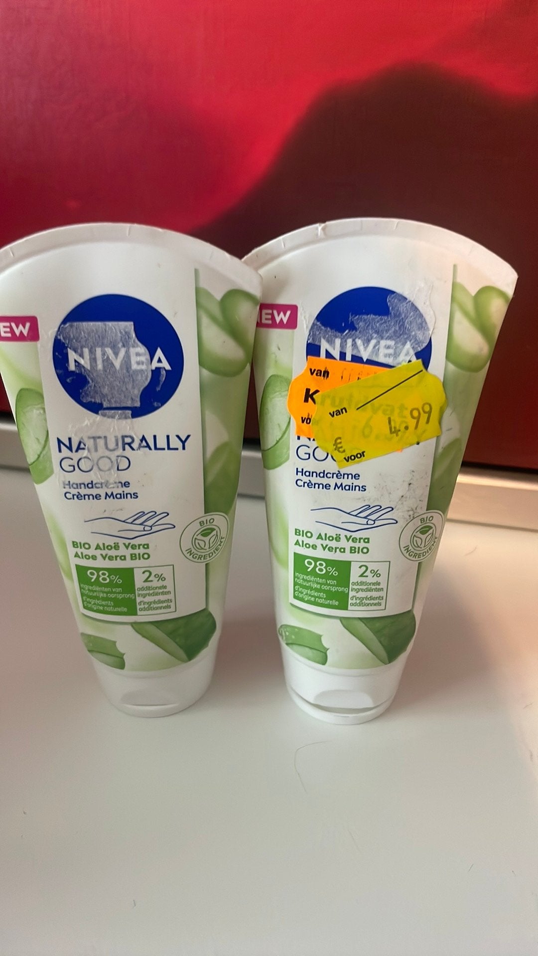 2 Handcrème van Nivea, Ophalen of Verzenden, Nieuw, Overige typen