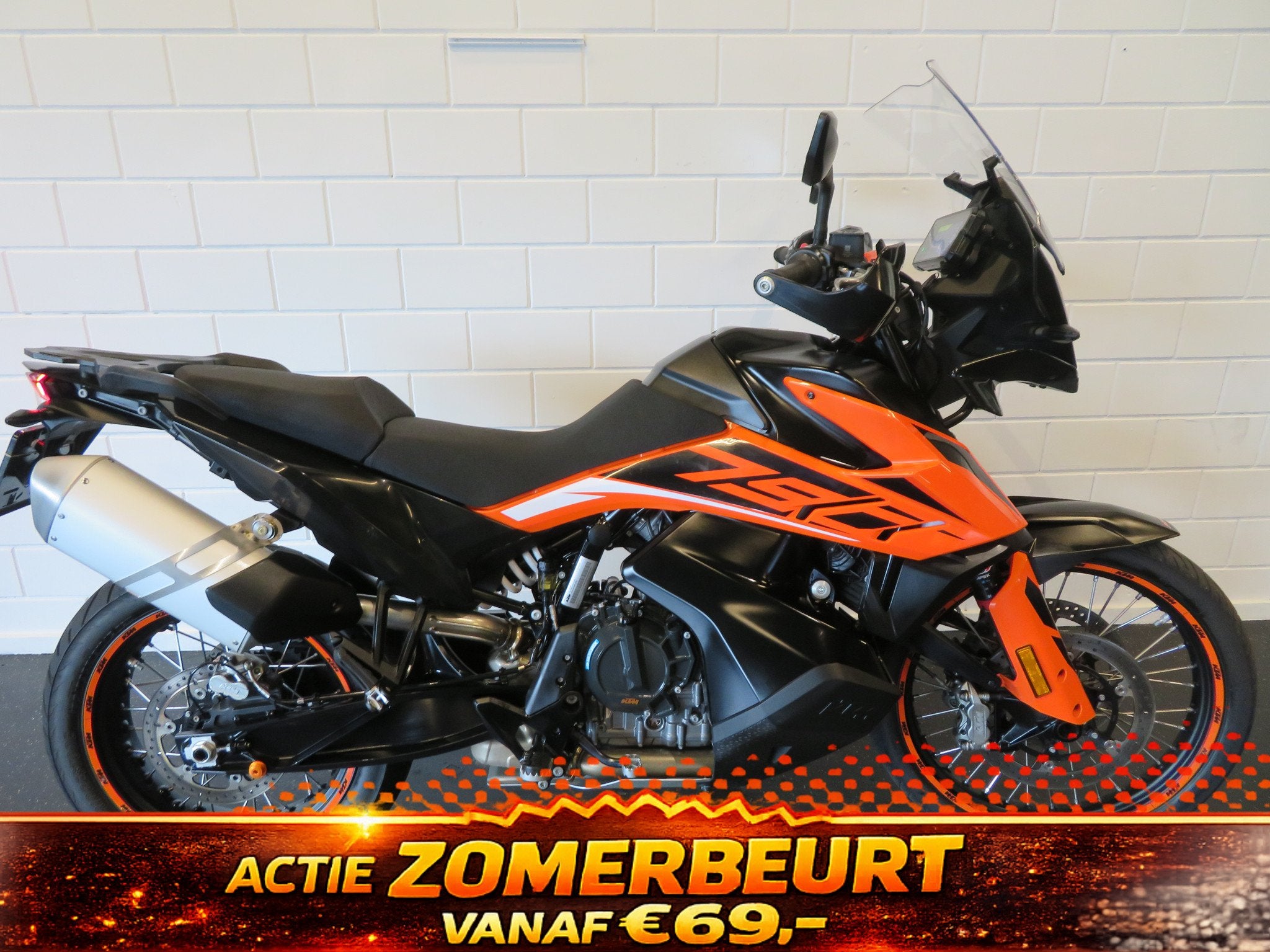 KTM 790 ADVENTURE SUPERSTRAK! INRUIL? (bj 2020), Motoren, Motoren | KTM, Bedrijf, Toermotor