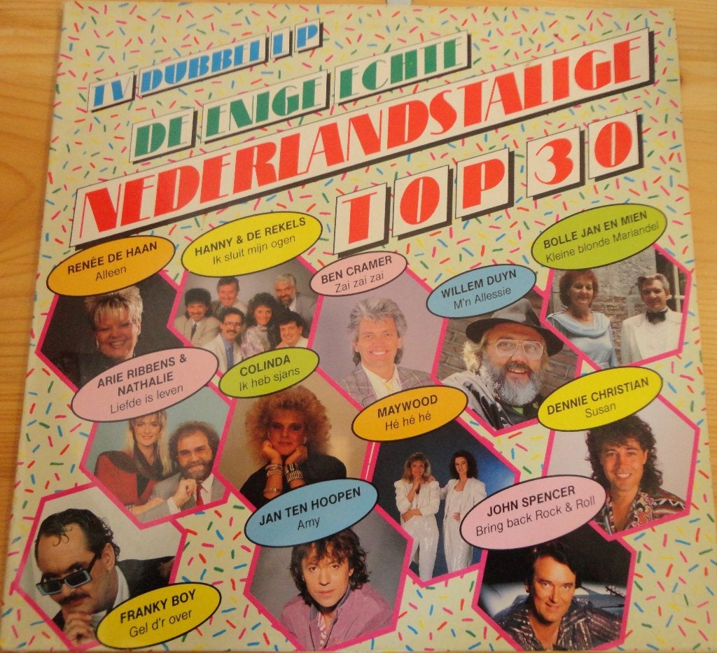Nederlandstalige Top 30 (2-LP's ), LP, Gebruikt, Ophalen of Verzenden, Levenslied of Smartlap