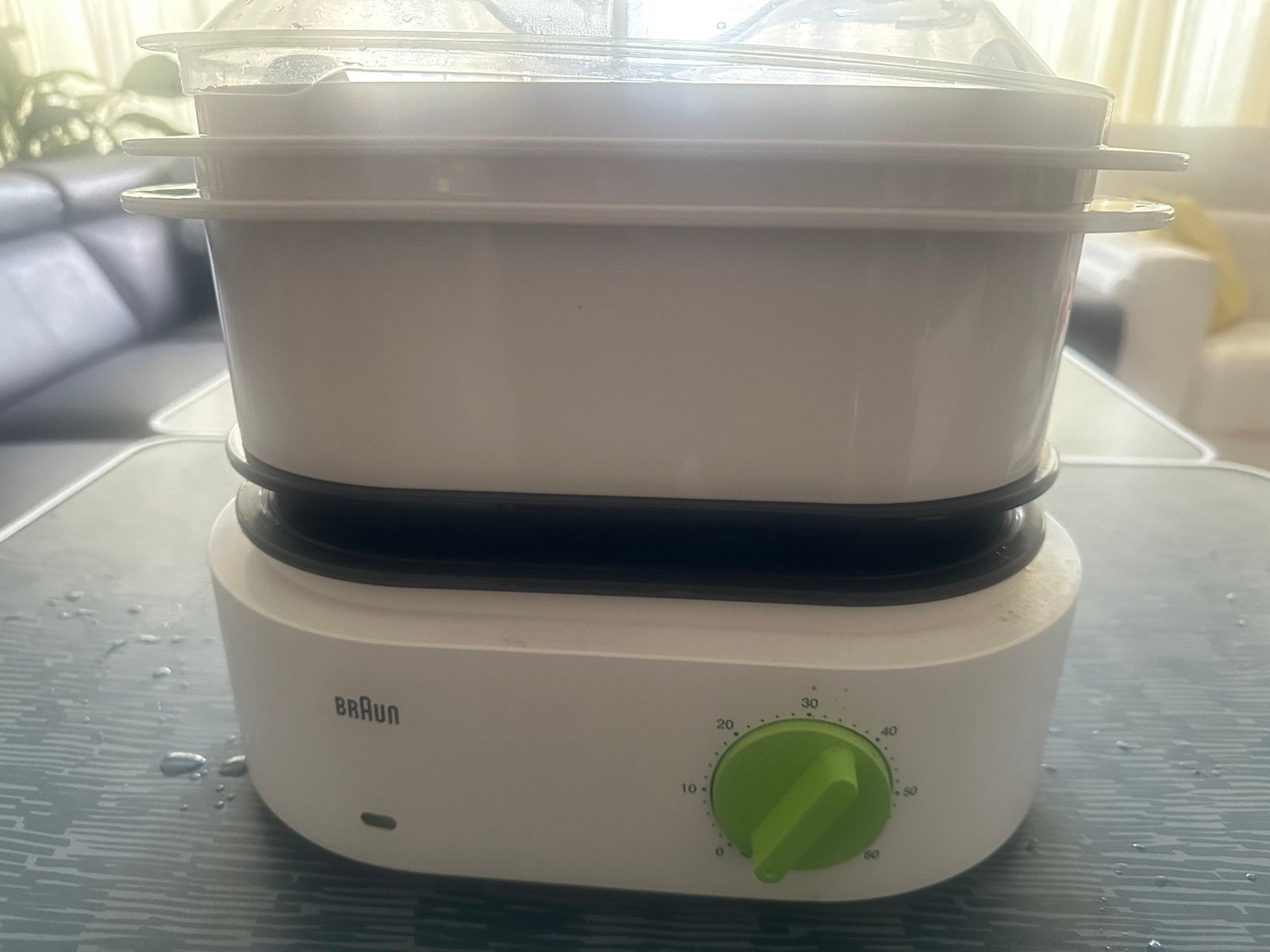 Braun stoomkoker - Type 3216 - Gezond koken, Ophalen of Verzenden, Zo goed als nieuw