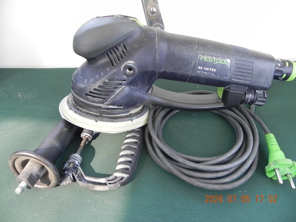 Festool Roterende excentrische schuurmachine RO 150 FEQ, Ophalen of Verzenden, Gebruikt, 600 tot 1200 watt, Excentrische schuurmachine