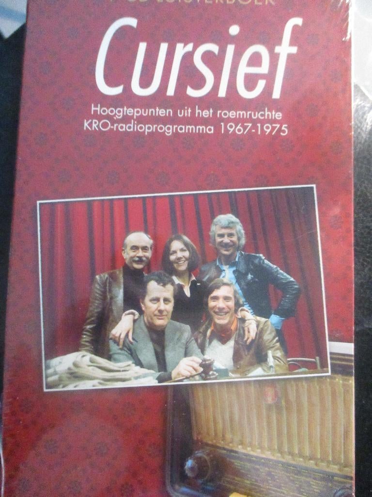 Cursief CD Luisterboek Frans Halsema Gerard Cox ea SEALED, Boeken, Ophalen of Verzenden, Volwassene, Frans Halsema, Cd