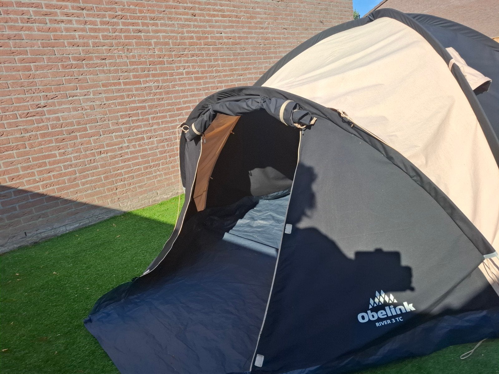 Obelink River 3 TC koepeltent - zo goed als nieuw!!!, Ophalen, Zo goed als nieuw, Tot en met 3