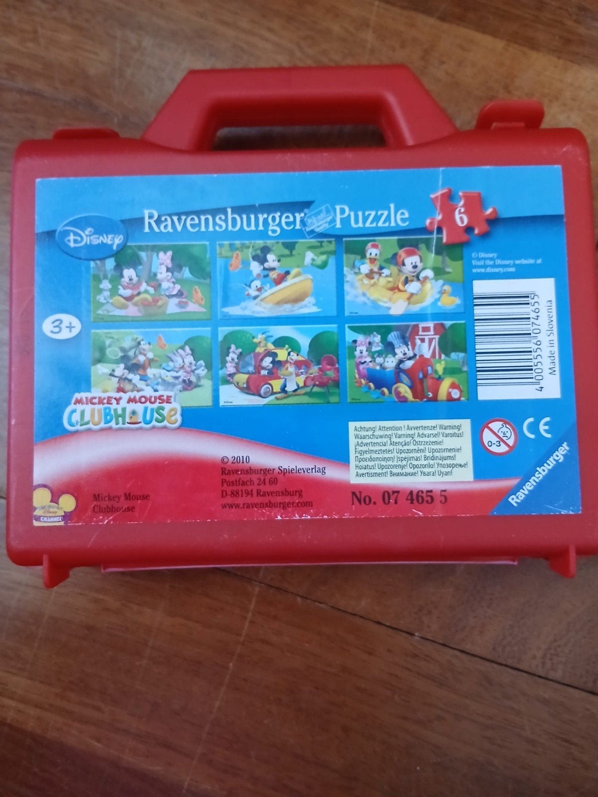 Ravensburger Disney Mickey Mouse Clubhouse Kubuspuzzel, Ophalen of Verzenden, Minder dan 10 stukjes, Gebruikt, 2 tot 4 jaar