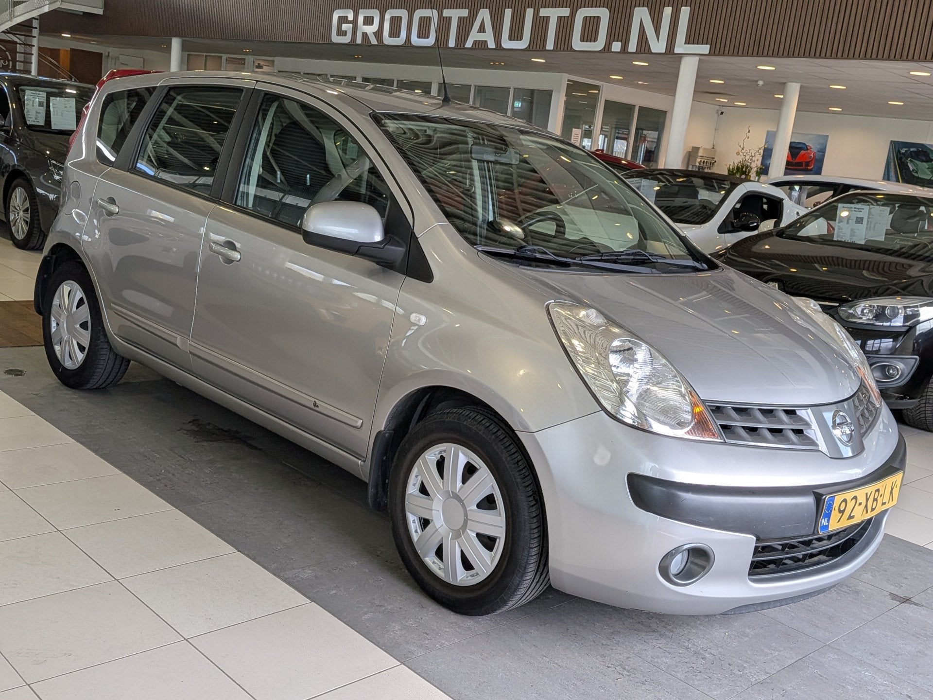 Nissan Note 1.4 First Note Airco, Trekhaak, Stuurbekrachtigi, Auto's, Nissan, Voorwielaandrijving, Stof, 4 cilinders, Elektrische ramen