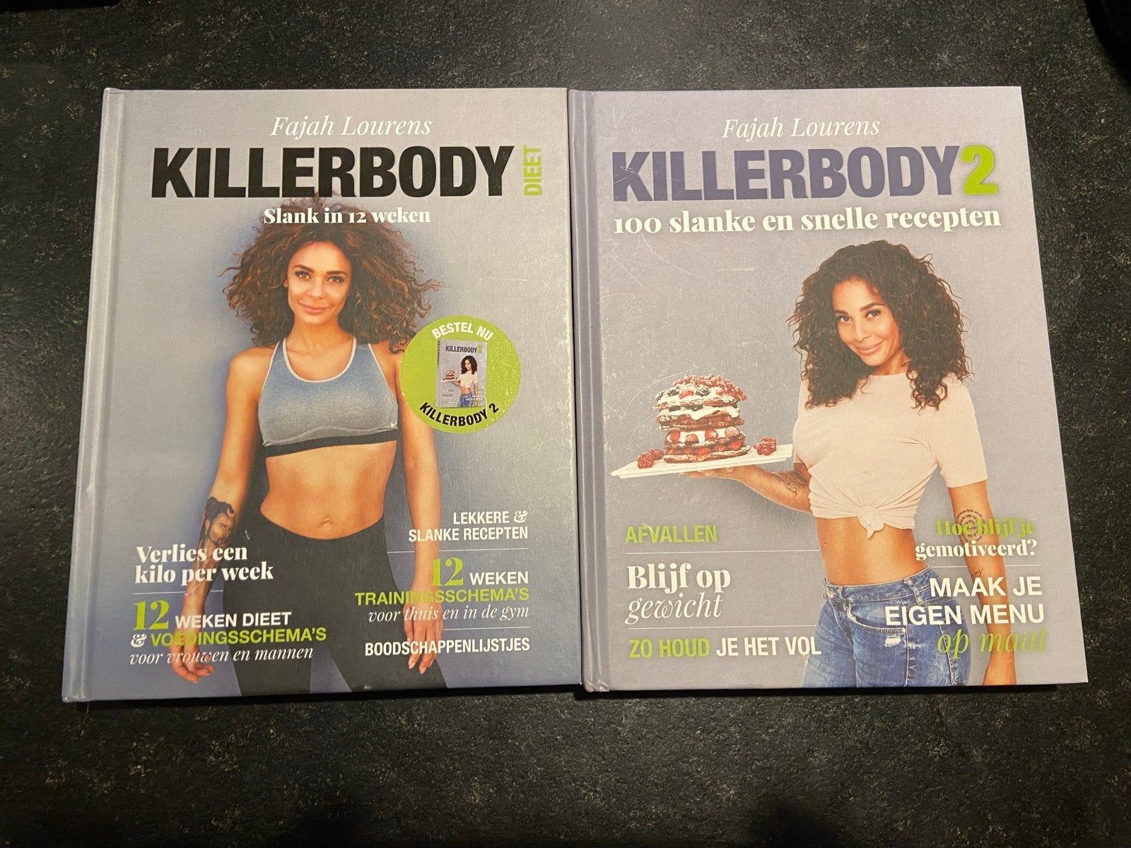 Fajah Lourens Killerbody Dieet & Killerbody 2 (Deel 1 en 2), Ophalen of Verzenden, Gelezen, Dieet en Voeding