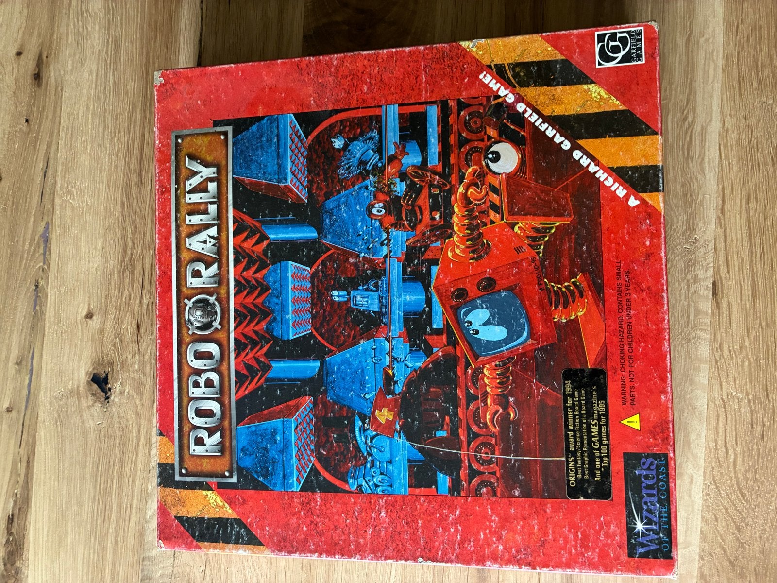 RoboRally Bordspel - Klassiek Strategisch Robotspel, Hobby en Vrije tijd, Een of twee spelers, Ophalen of Verzenden, Gebruikt