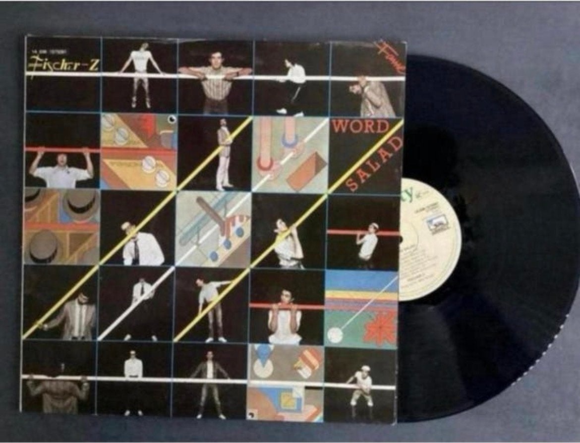 Fischer-Z - Word Salad (LP), Ophalen of Verzenden, 12 inch
