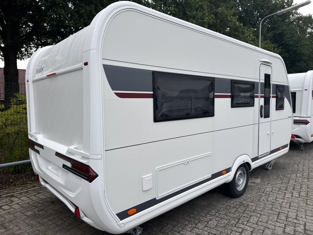 Hobby De Luxe 460 LU Model 2027, Caravans en Kamperen, Schokbreker, Rondzit, Hobby, Bedrijf