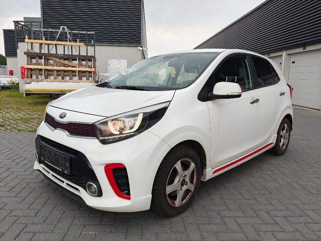 Kia Picanto mk3 (JA) GT-Line | Compl. Onderh., Auto diversen, Ophalen, Kia, Wit, Handgeschakeld