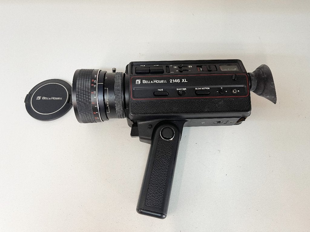 BELL & Howell 2146 XL Super 8 filmcamera (werk goed), 8mm, N, N, Ophalen of Verzenden