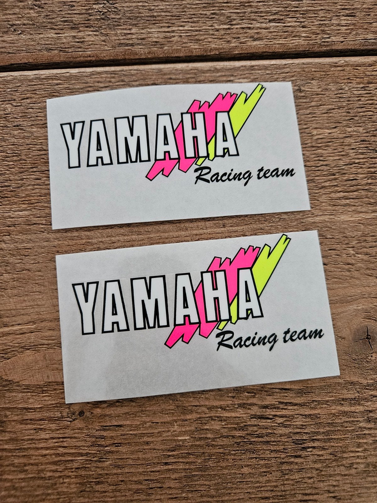 Yamaha Racing Team stickers, Ophalen of Verzenden, Zo goed als nieuw