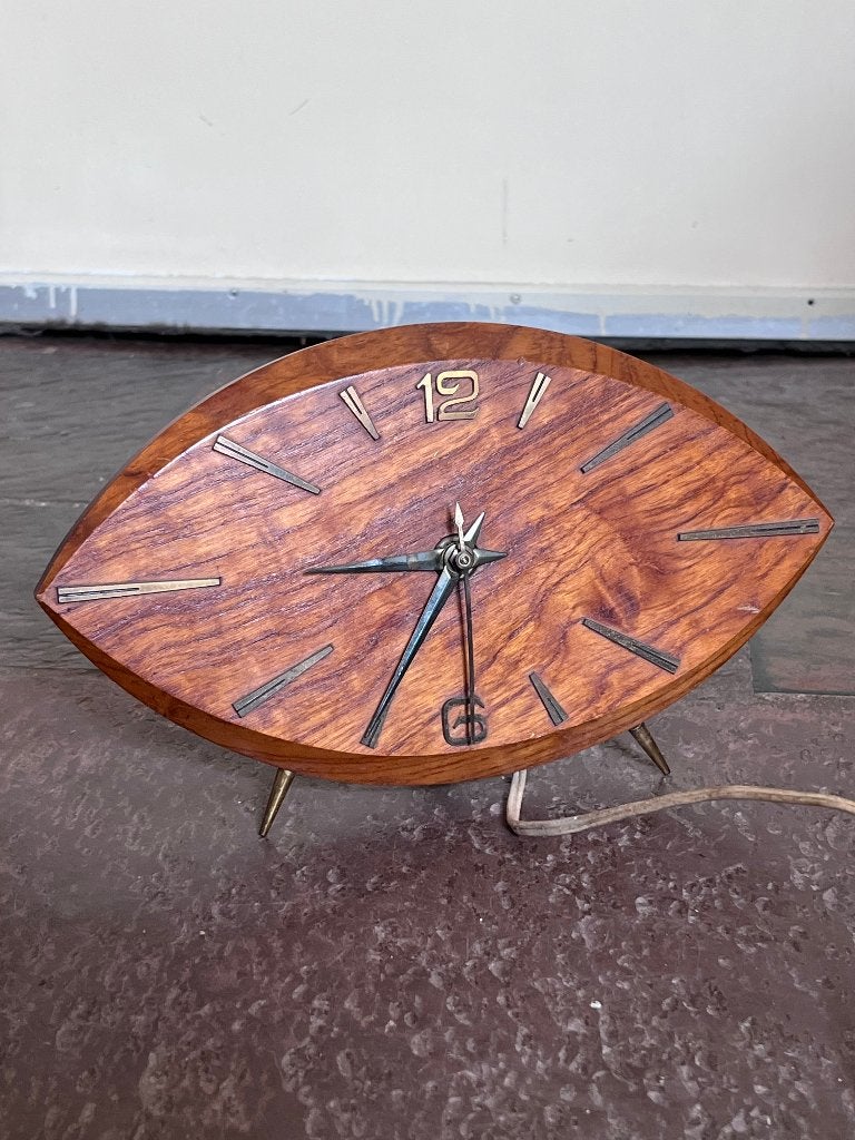 Elektrisch tafelklokje NUFA - retro design, Ophalen