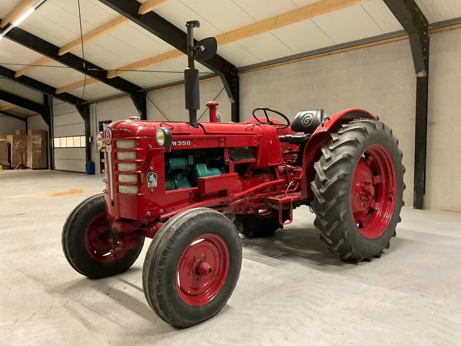 Volvo Bolinder-munktell BM350 Oldtimer tractor, Ophalen